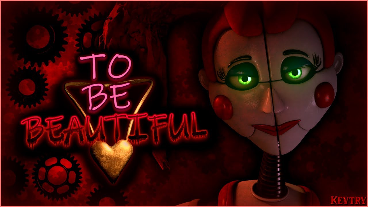 Kevtry (FNaF Song) - To Be Beautiful Lyric Video