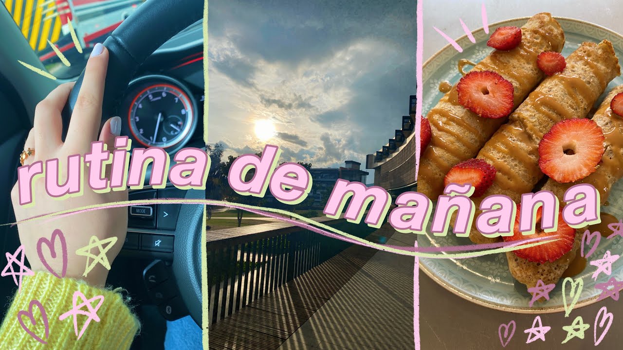 RUTINA DE MAÑANA COMO ESTUDIANTE DE MEDICINA (4 AM) 🍓☀️🥞