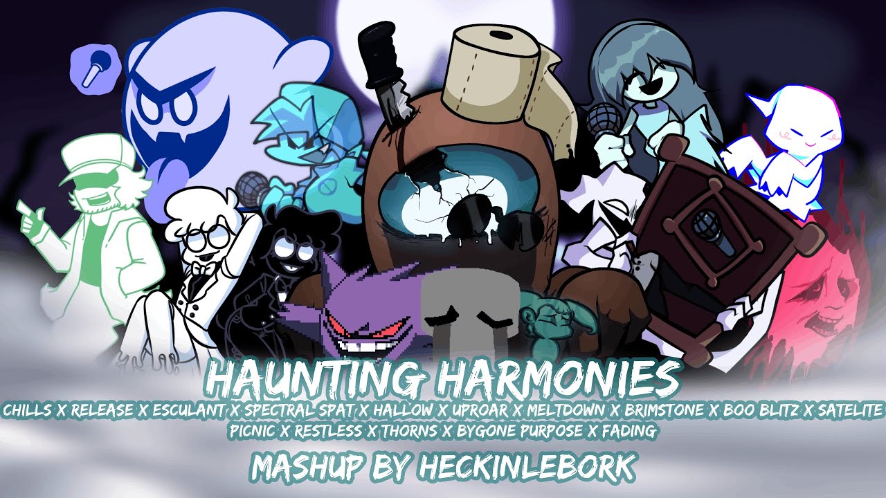 Haunting Harmonies [Chills x Release x Spectral Spat x More!] | FnF Mashup by HeckinLeBork