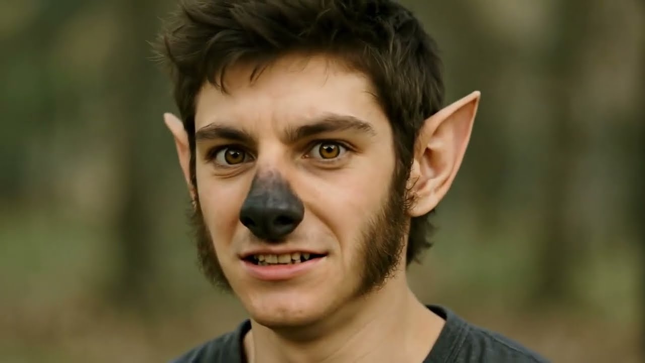 Wolfboy/werewolf transformation 3 (AI)