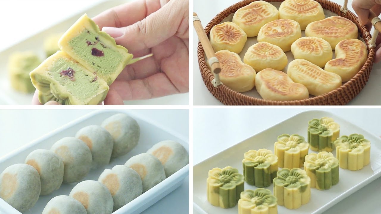 ASMR|Delicious Mung Bean Pastry & Iced Mooncakes|Creative Recipes|Cake Story|Cooking