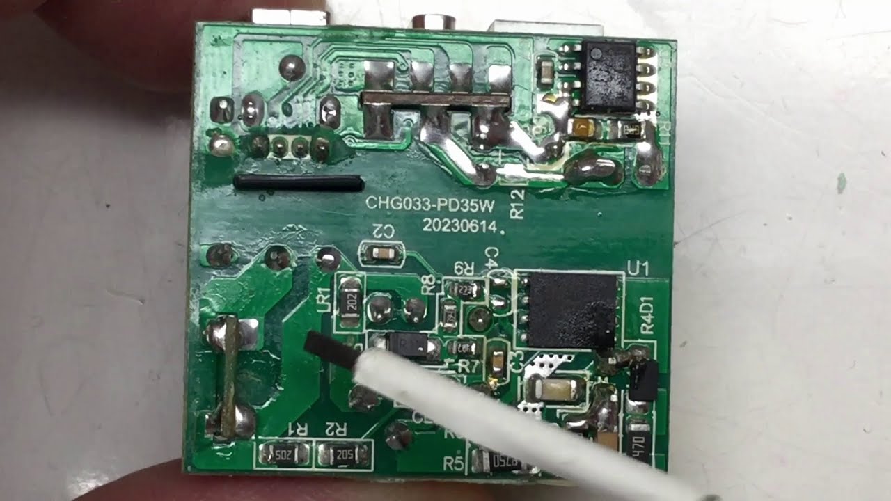 35W USB Charger Teardown (ASOMETEC CH009-H01, Made in China)