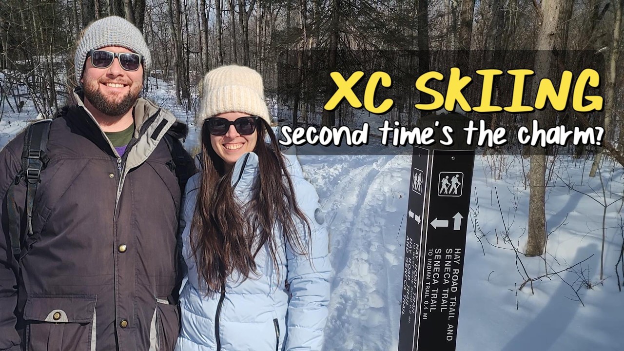 We Left Work Early to Go Cross-Country Skiing