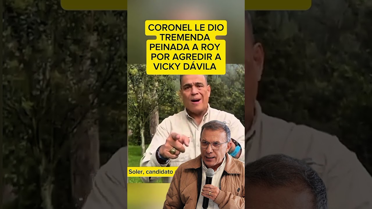 Contin&uacute;an arrastrando a Roy Barreras por fuerte insulto a Vicky D&aacute;vila (video completo en enlace⬆️)