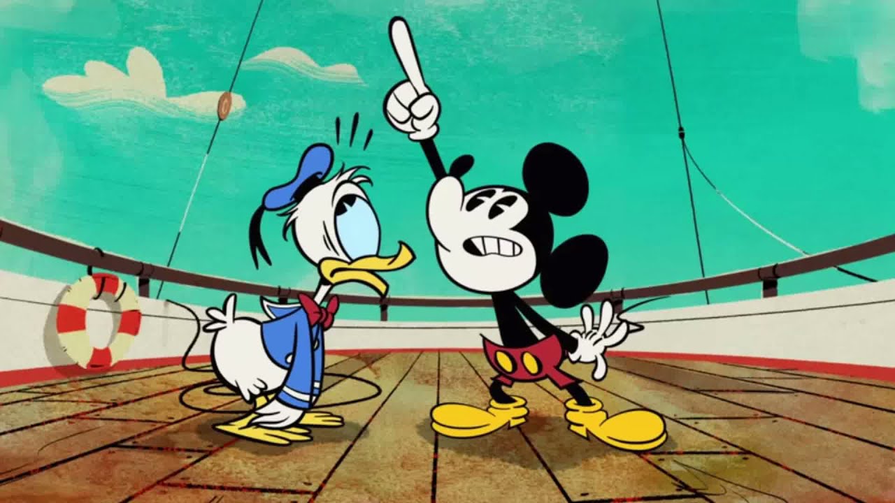 donald duck being iconic for 3 minutes and 23 seconds