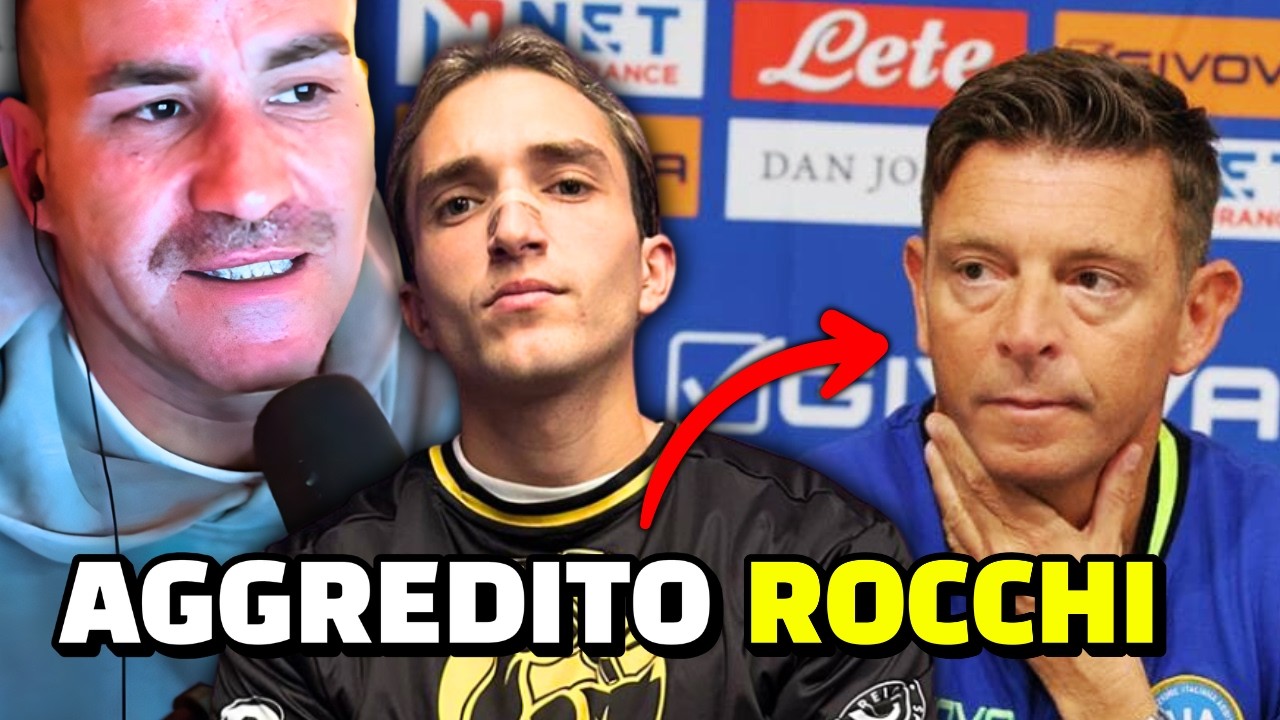 TENSIONE ALTISSIMA SUGLI SPALTI! ROCCHI VIENE SCORTATO FUORI DALLO STADIO! FOLLA IN DELIRIO! 😱