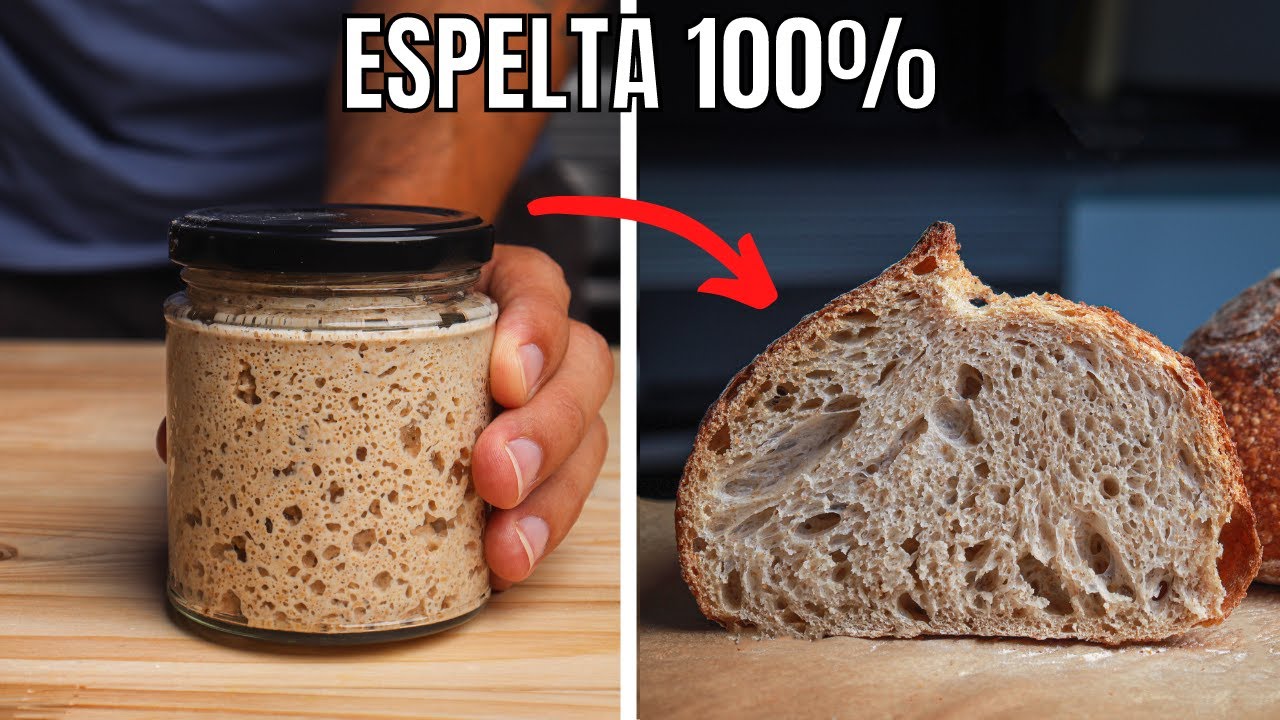 Haz asi tu PRIMER pan 100% de ESPELTA