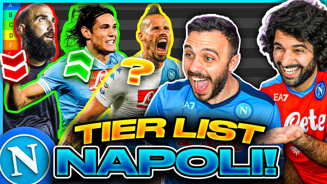 SCARSO o LEGGENDA?! *TIER LIST* CALCIATORI DEL NAPOLI!!!