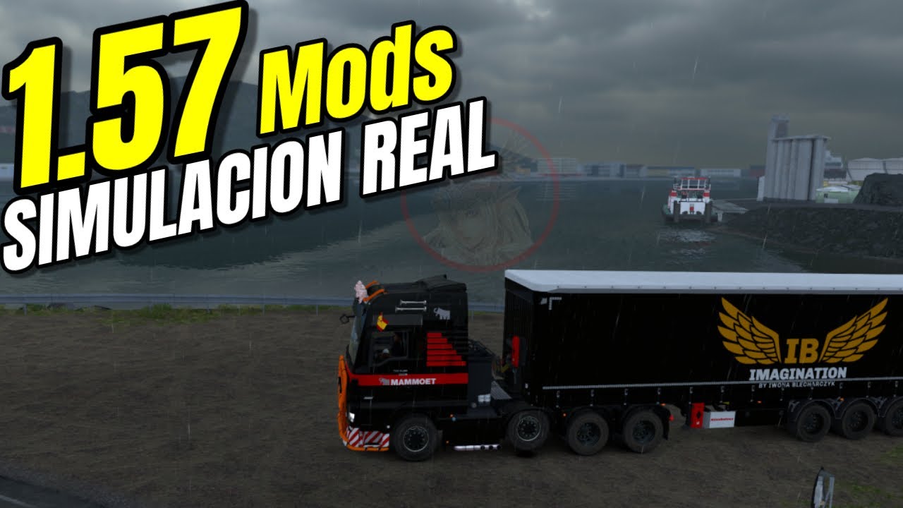 Mods Simulacion REAL en ETS2 - Gameplay de Euro Truck Simulator 2 Nordic DLC