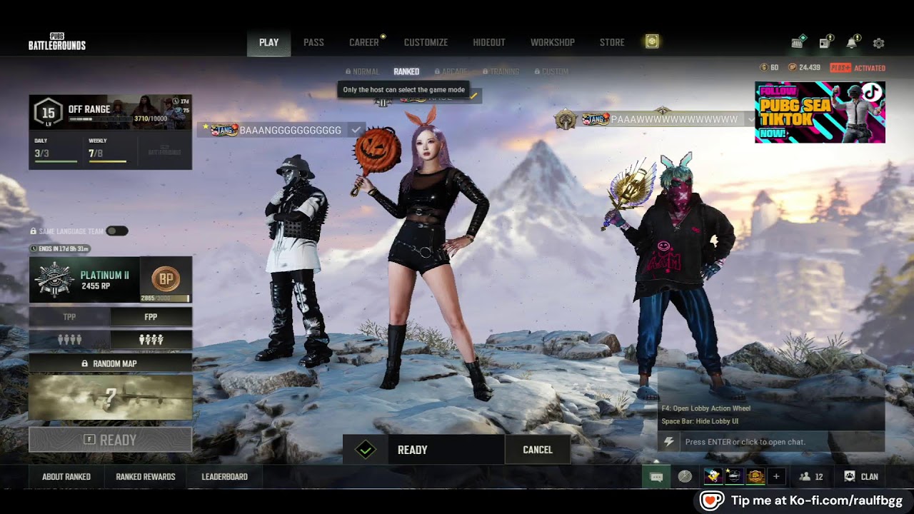 🔴LIVE RAUL PUBG [HOT DROP] SEA | FPP Ranked #pubg