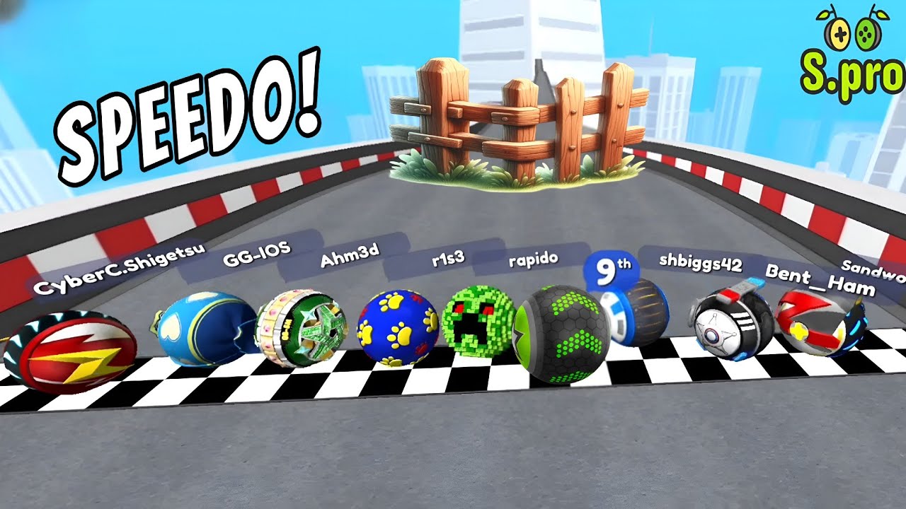 Going Balls - Speedrun Epic Race 507 ᯓ⚽︎ #goingballs #gameplay #marblesrace