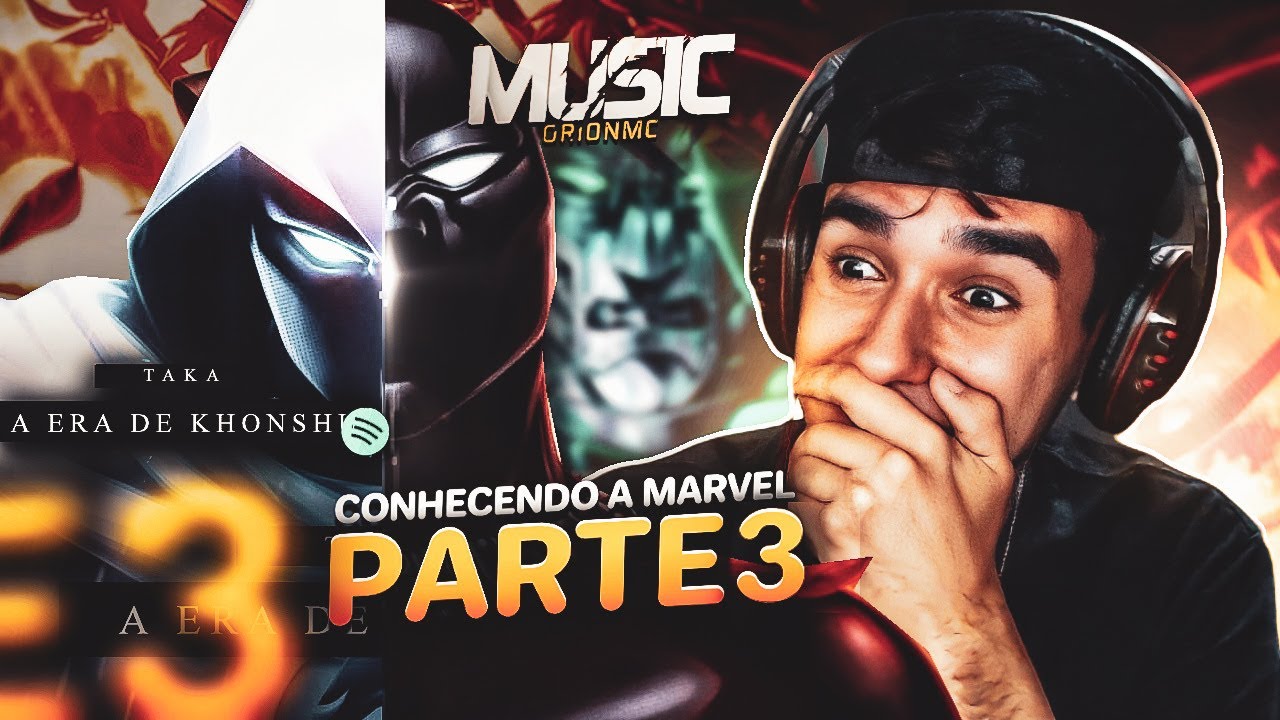 (3 em 1) REACT - Raps do Dr Doom, Cavaleiro da Lua, Pantera Negra (Marvel Comics) DROP COLAPSO Pt 3