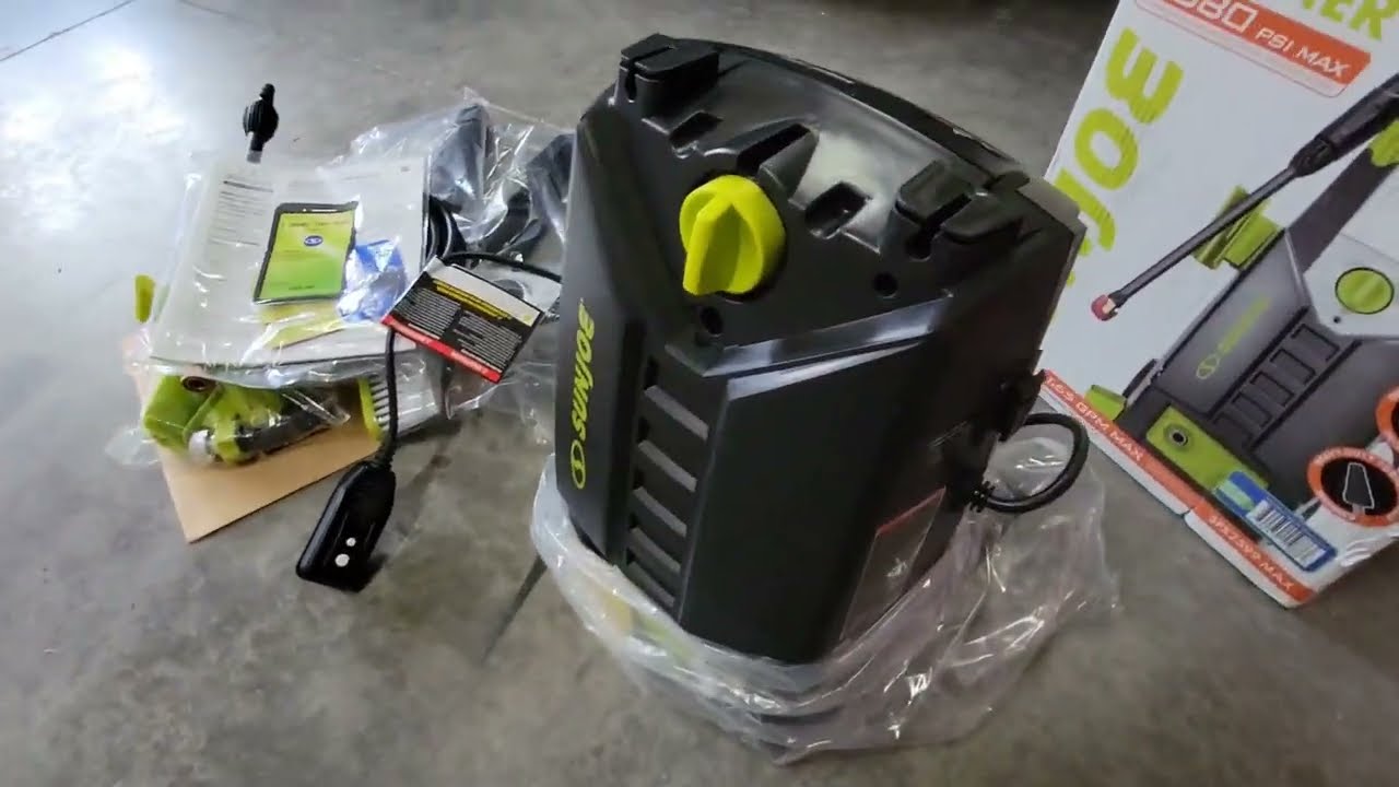 UNBOXING: Sun Joe SPX2599-MAX Electric Pressure Washer
