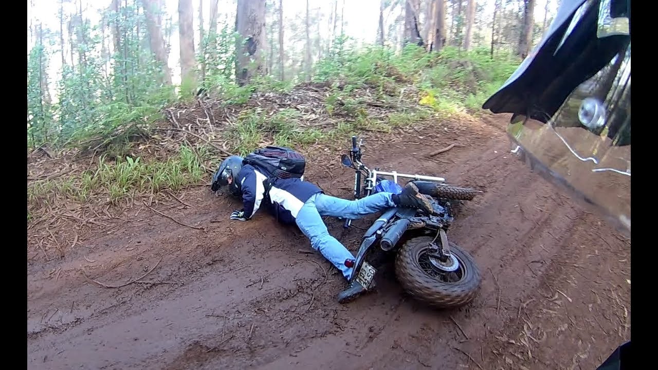 The migthy Yamaha TW 125 feat BMW F650GS & Honda XL600V