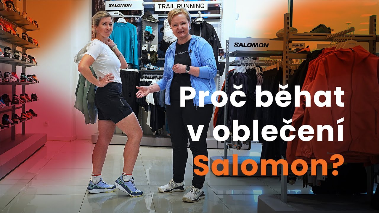 Jak vybrat běžecké oblečení Salomon? | CROSS RUN vs. SENSE ⚡️