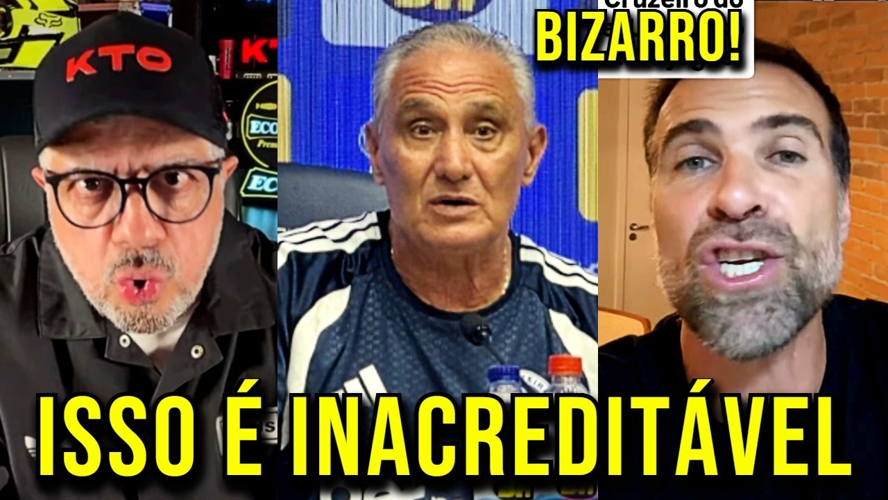 HEVERTON GUIMARÃES FALOU TODA A VERDADE SOBRE O TITE APÓS O CRUZEIRO EMPATAR COM O MIRASSOL!