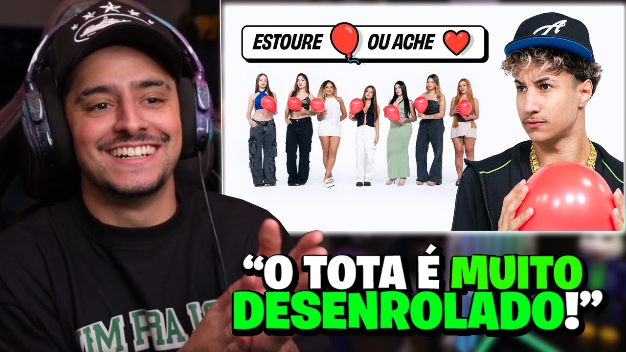 CORINGA reagindo ESTOURE O BALÃO OU ENCONTRE O SEU AMOR | ft. Tota, Boca09 & Gelio