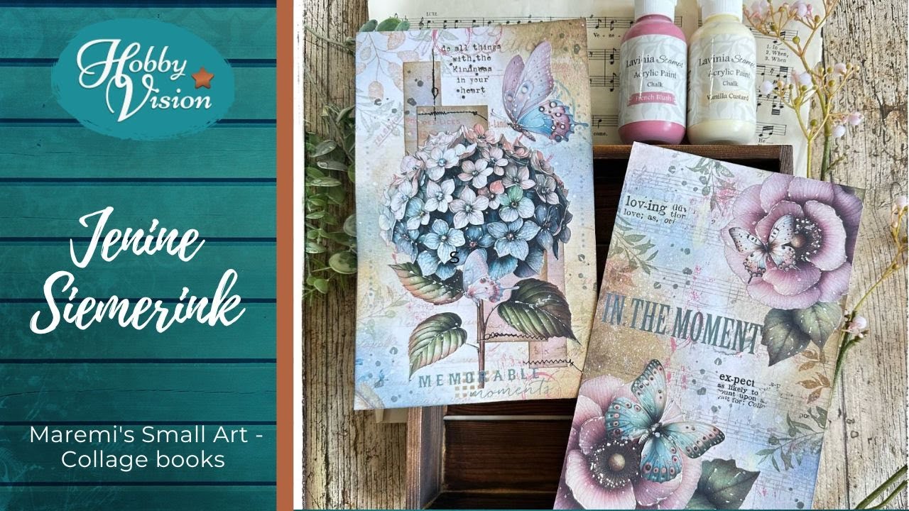 FBLive -  Creatief met Maremi Collage boeken door Jenine - 29 juni