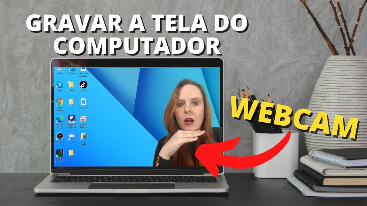 OBS STUDIO - Como gravar a tela do PC e colocar a webcam no canto da tela?