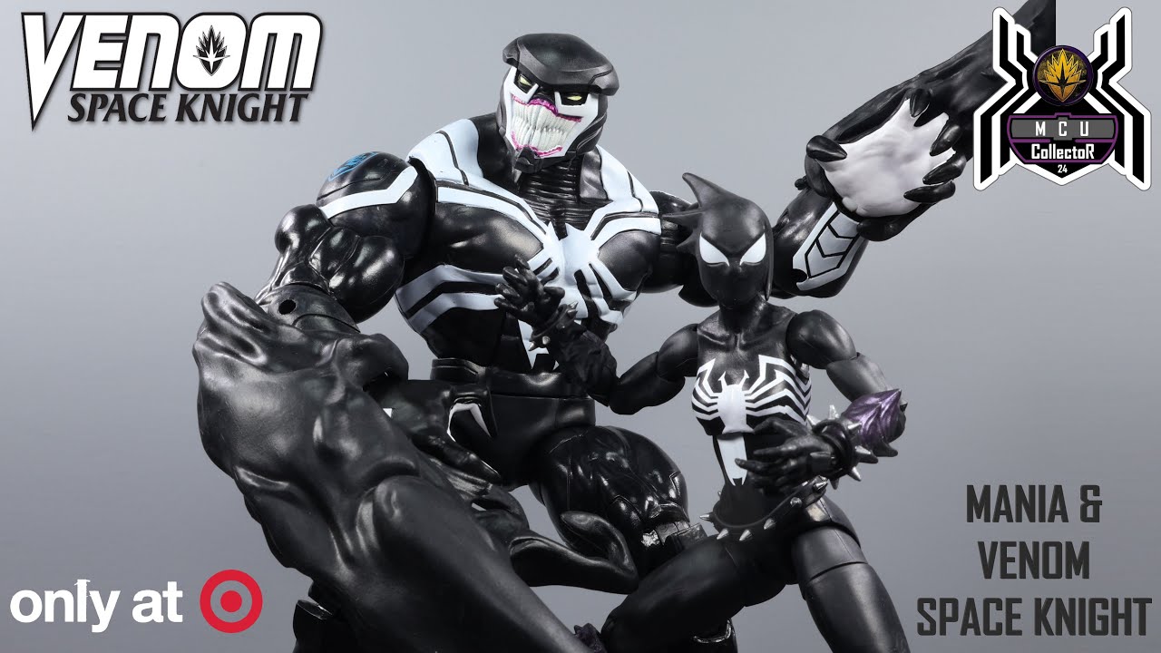 Marvel Legends VENOM SPACE KNIGHT & MANIA GOTG 2-Pack Target Exclusive Review