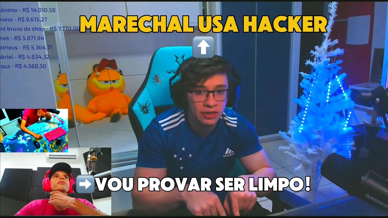 MARECHAL REACTED TO APELAPATO, ACCUSING HIM OF USING HACKERS! FREE FIRE - MARECHAL HIGHLIGHTS
