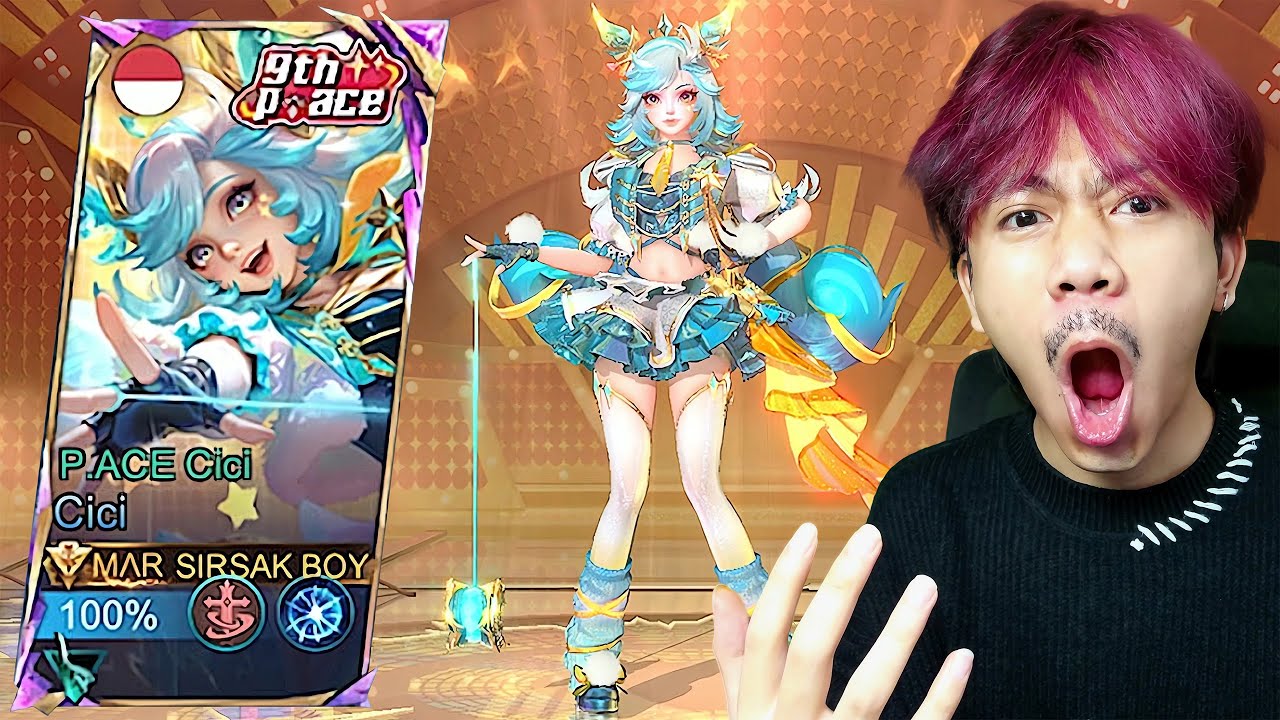REVIEW SKIN P.ACE CICI SIMILIKITI TAKEWER KEWER - Mobile legends