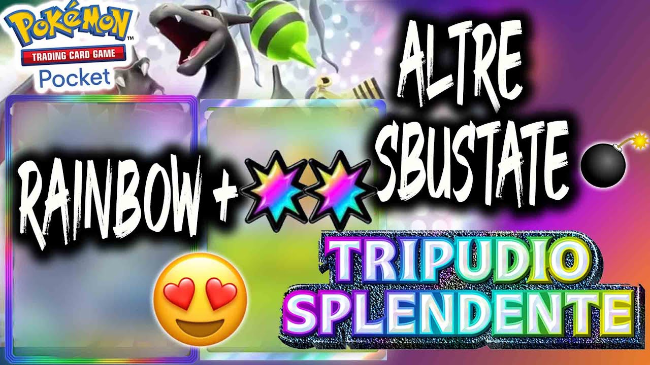 CHE PULL QUESTO NUOVO SET!! UN'ALTRA RAINBOW ED UN'ALTRA SHINY EX! Pokémon TCG Pocket