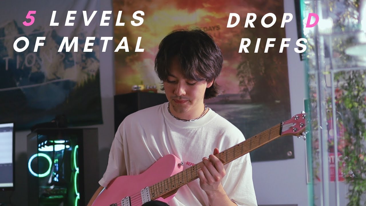 5 Levels Of Drop D Riffs