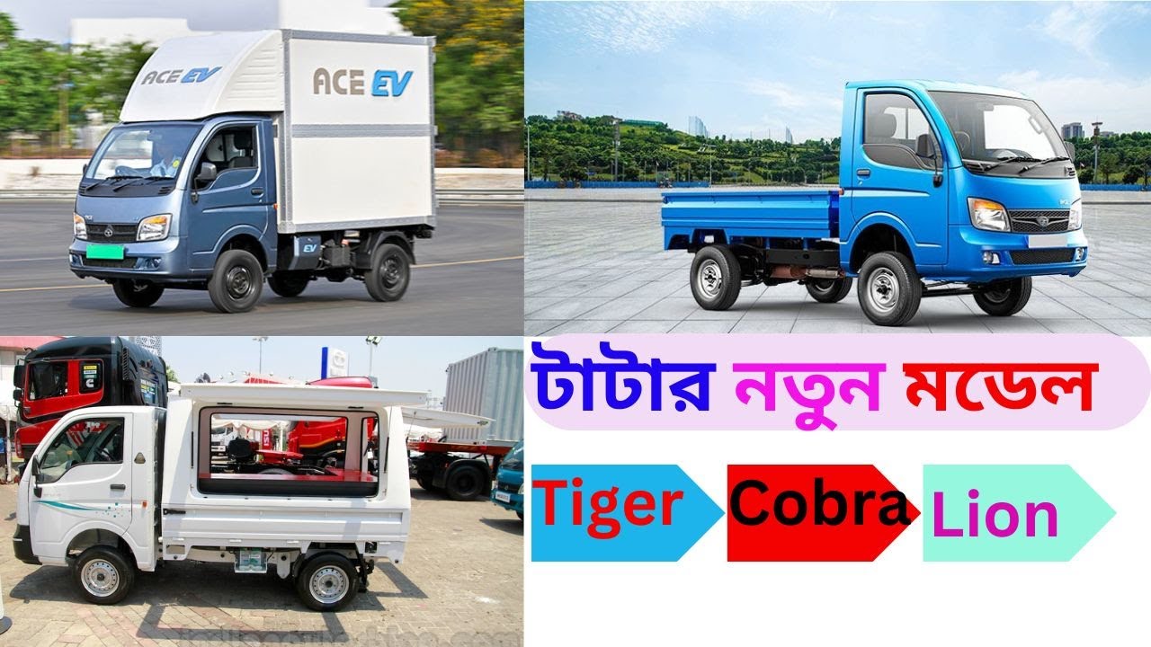 tata ace ex2 tiger new model || টাটার নতুন মডেল || Tiger || Cobra || Lion || Panda || Tulip ||