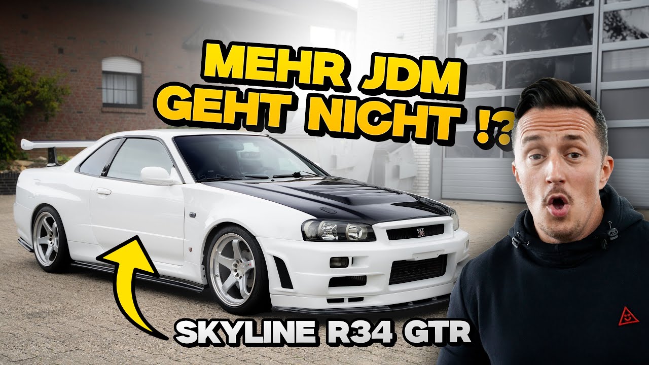 MEHR ALS 500.000€ WERT !? 😱 Skyline R34GTR Simon Motorsport