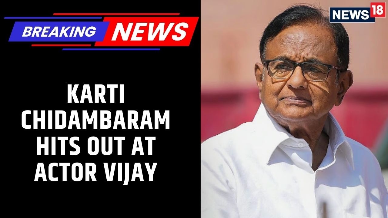 Only Those With No Ideology Will Vote For TVK: Congress MP Karti Chidambaram Hits Out At Actor Vijay