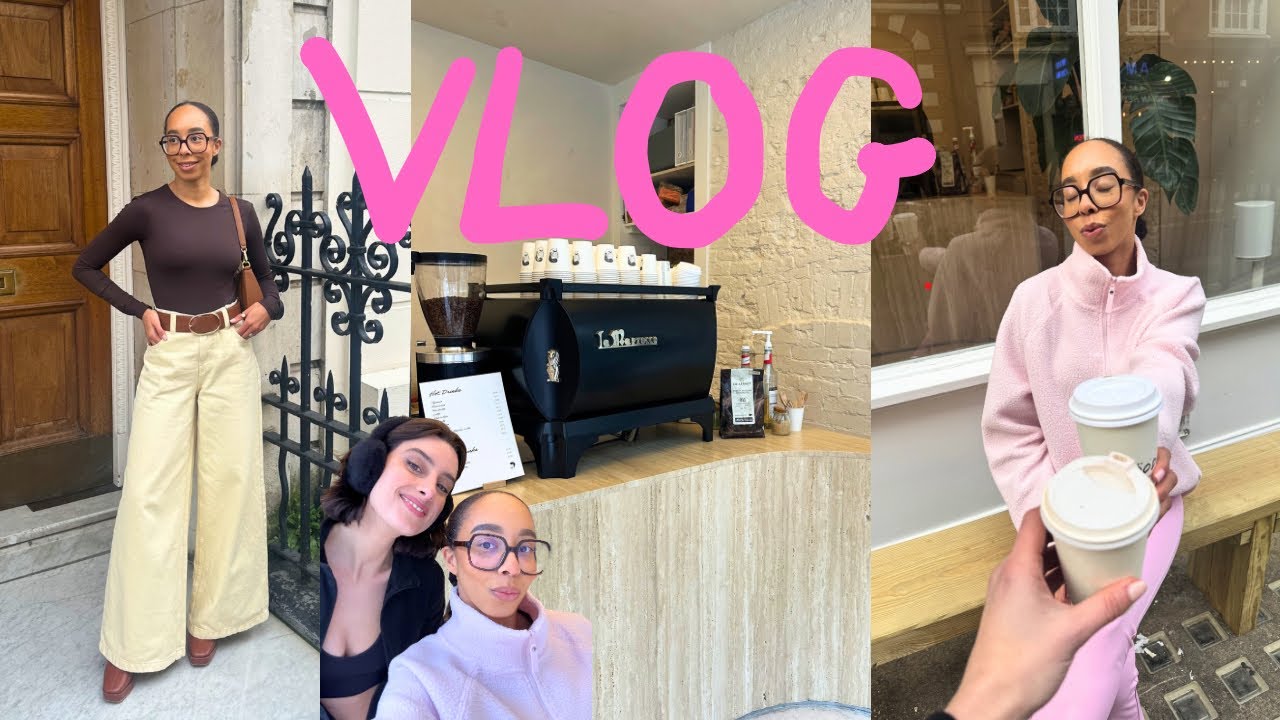 A Week in My Life living in London | Shopping, Content Day BTS & Nail Appointment 🌷📸🍵