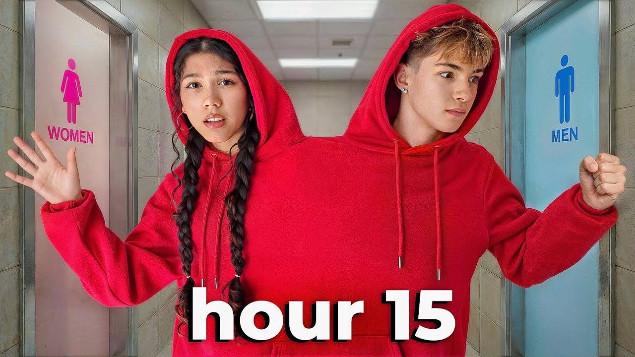 Sharing One HOODIE For 24Hrs | Txunamy