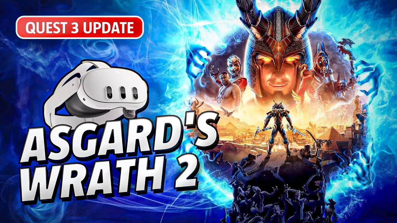 Asgard's Wrath 2 - Meta Quest 3 Update Gameplay | First Minutes [No Commentary]