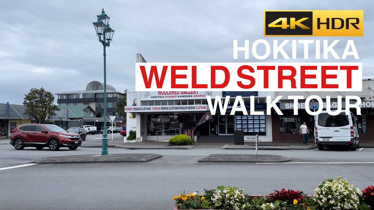 Hokitika Walking Tour New Zealand 4K