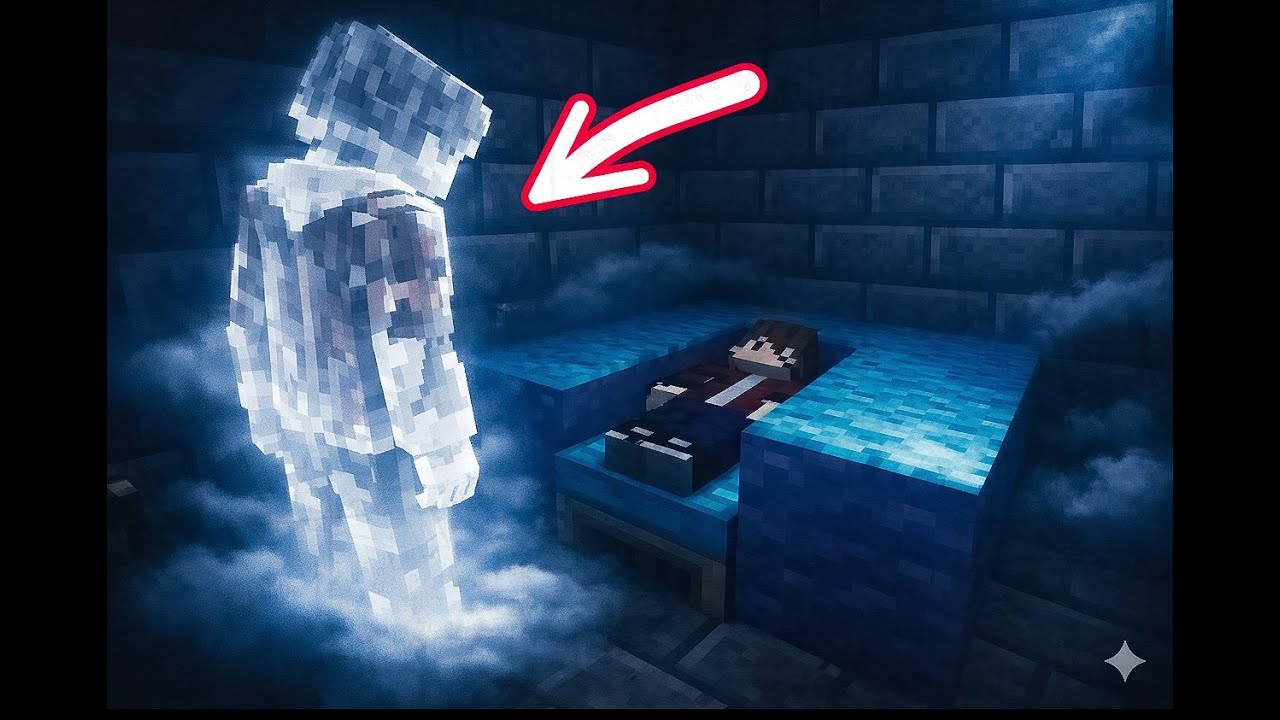 SIZ ALLAQACHON O'LGANSIZ ! 😰 ruh o'z TANASINI KO'RDI 😵 horror MINECRAFT