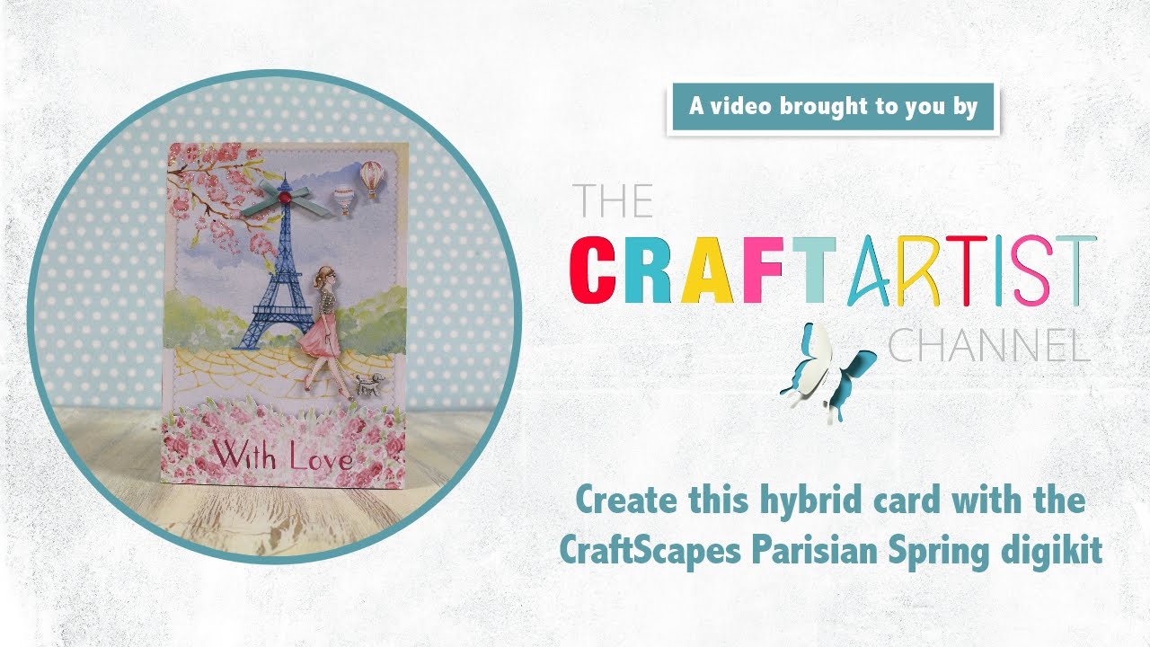 Making a hybrid card with CraftArtist - SHORT VERSION