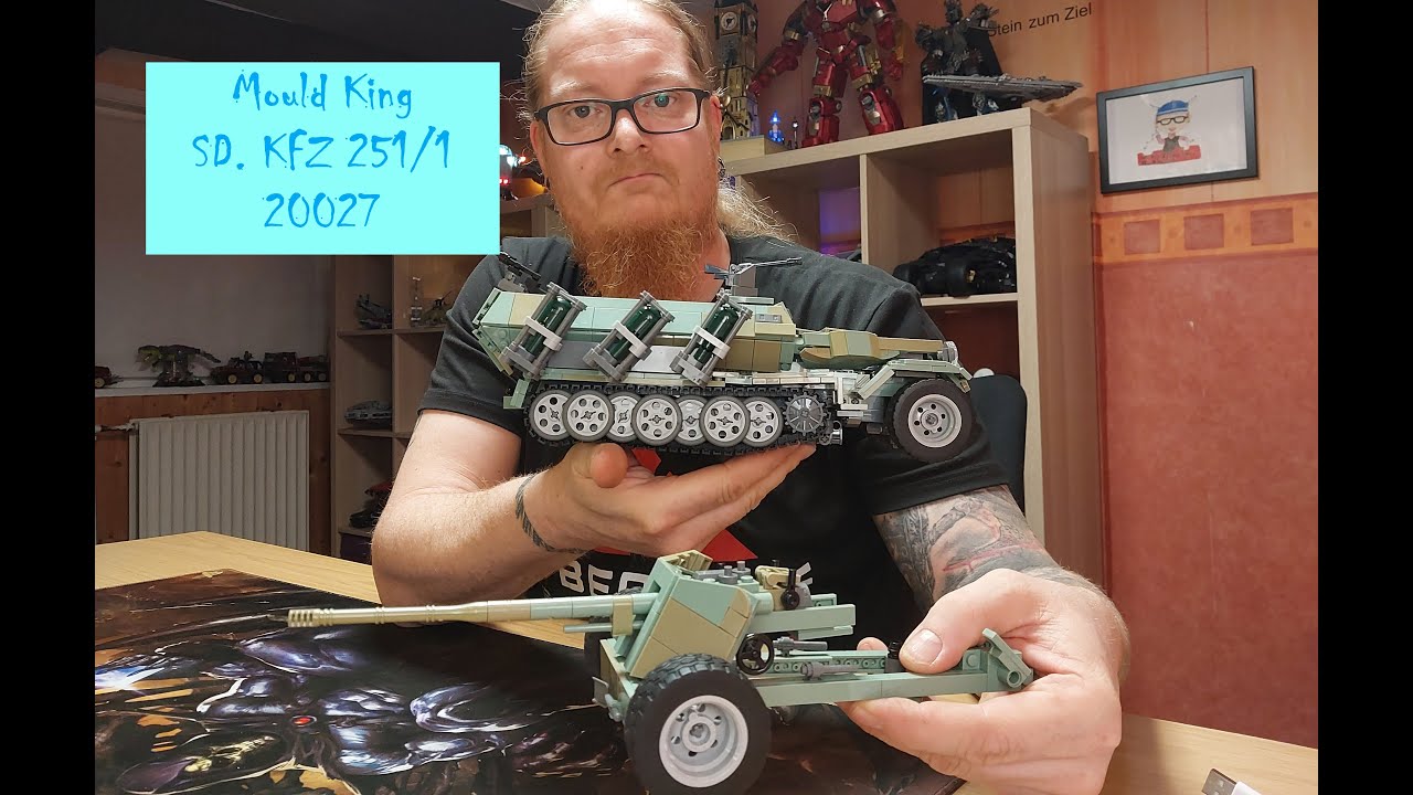 Eine Halbkette von Mould King! SD. KFZ 251/1 (20027)