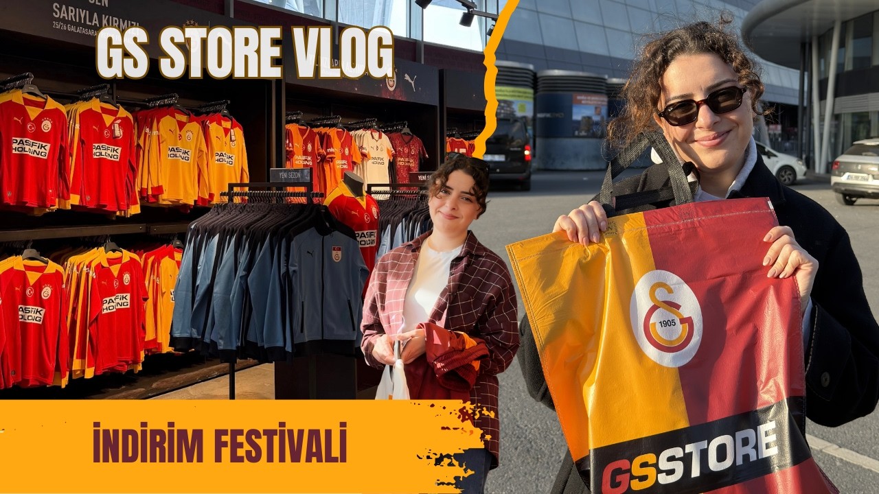 GS Store İndirim Festivali VLOG | Neler Aldık? | Ucuz Forma & Sürpriz Alışveriş! |