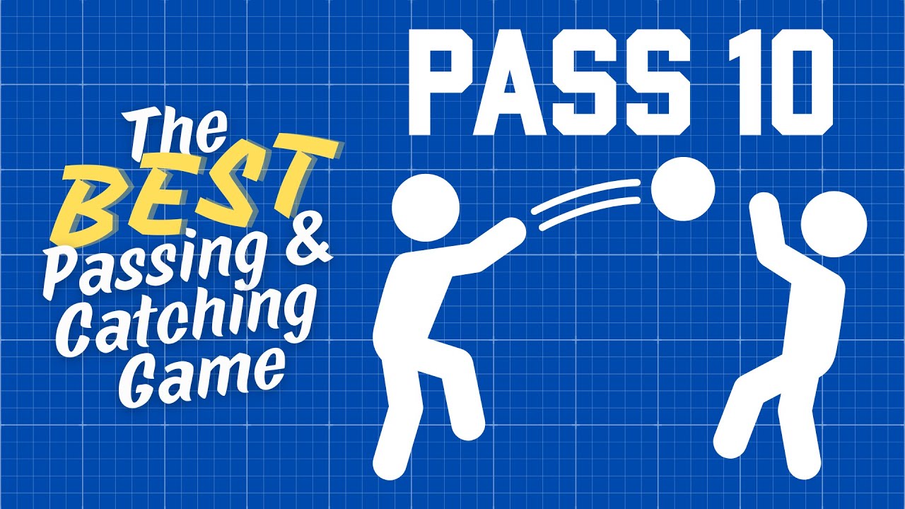 The BEST Passing & Catching Game for your PE class | Pass 10