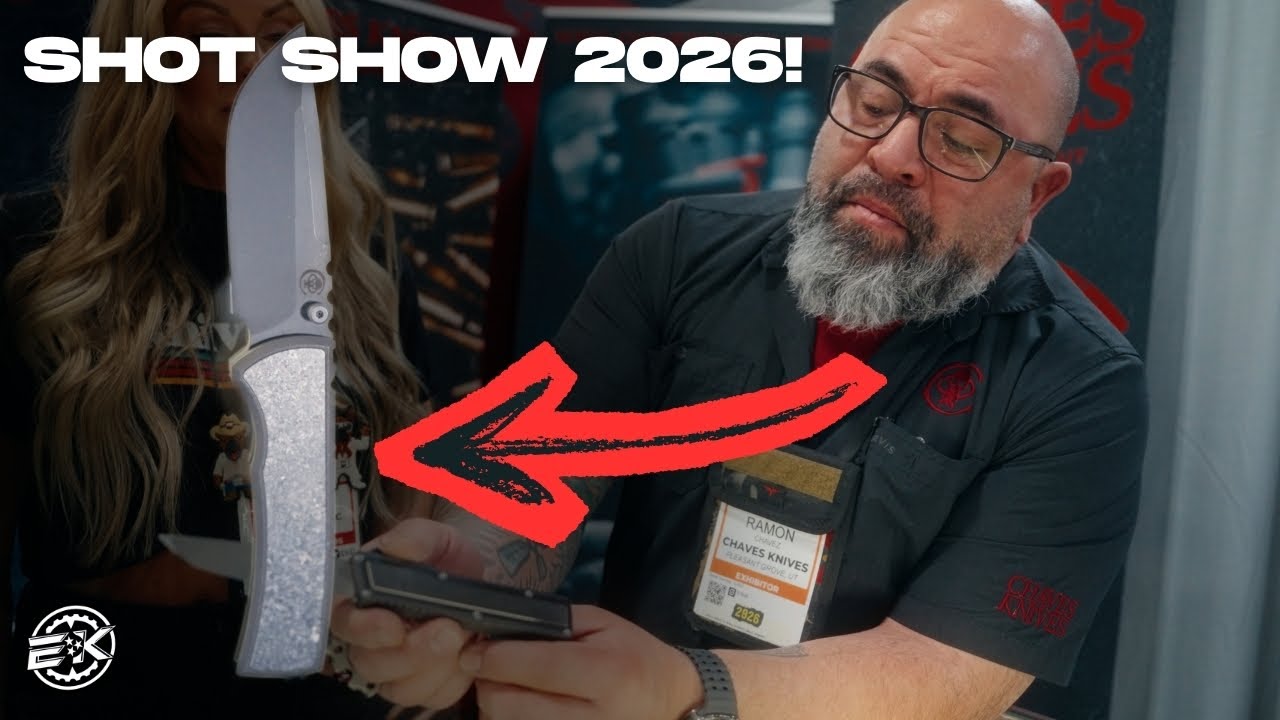 Новые модели и эксклюзивы ножей Chaves | Выставка Shot Show 2026