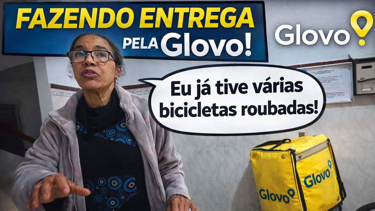 ESSA É A PARTE QUE NINGUÉM TE CONTA SOBRE ENTREGAS DE BIKE NA EUROPA. ~ Glovo Espanha