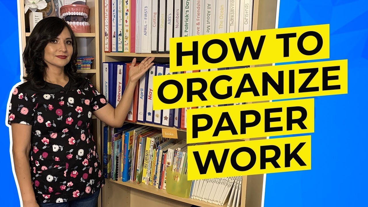 TAXES!! How to Organize Documents & Receipts Binder & Files System