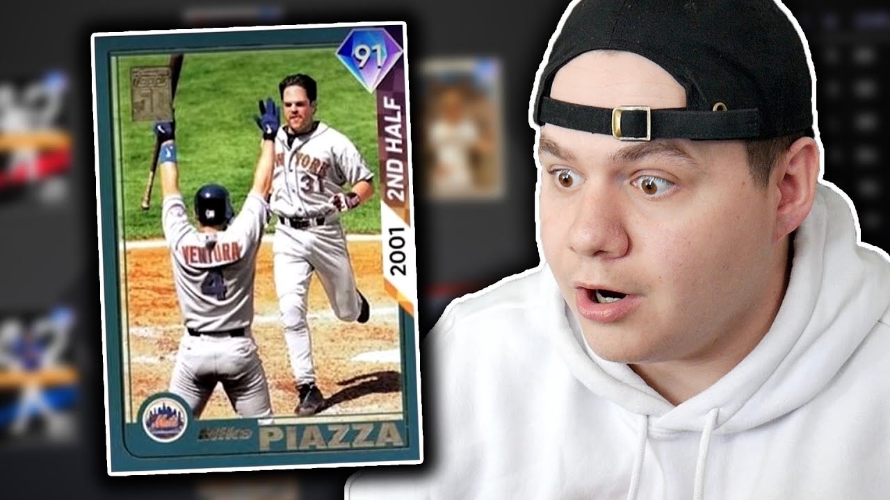 i unlocked DIAMOND MIKE PIAZZA from the FIRST INNING PROGRAM!!