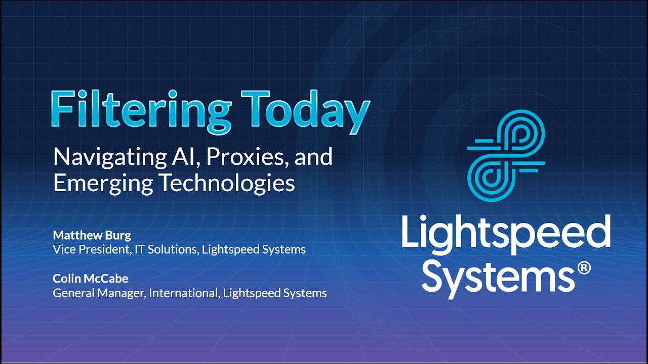 Filtering Today: Navigating AI, Proxies, and Emerging Technologies
