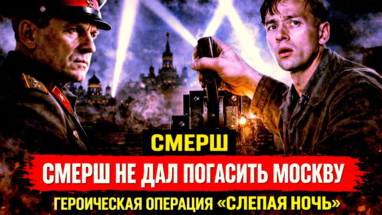 СМЕРШ НЕ ДАЛ ПОГАСИТЬ МОСКВУ: ГЕРОИЧЕСКАЯ ОПЕРАЦИЯ «СЛЕПАЯ НОЧЬ»