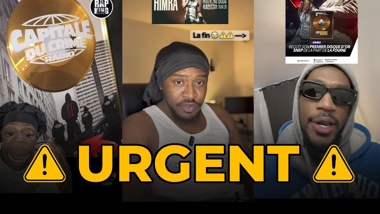 [⚠️URGENT] Himra a Reçu son 1er Disque d'or de Français 🙌🏿🔥⚔️😂