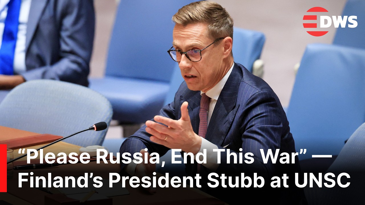 FULL: Finland&rsquo;s President Stubb Urges Russia to End Ukraine War | &ldquo;Please Russia End This War&rdquo; |AC1E