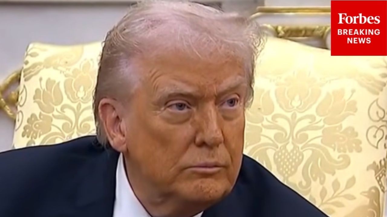 Trump Asked: 'What Do You Want' To Resolve 'Conflict' Between US And EU Over Tariffs?