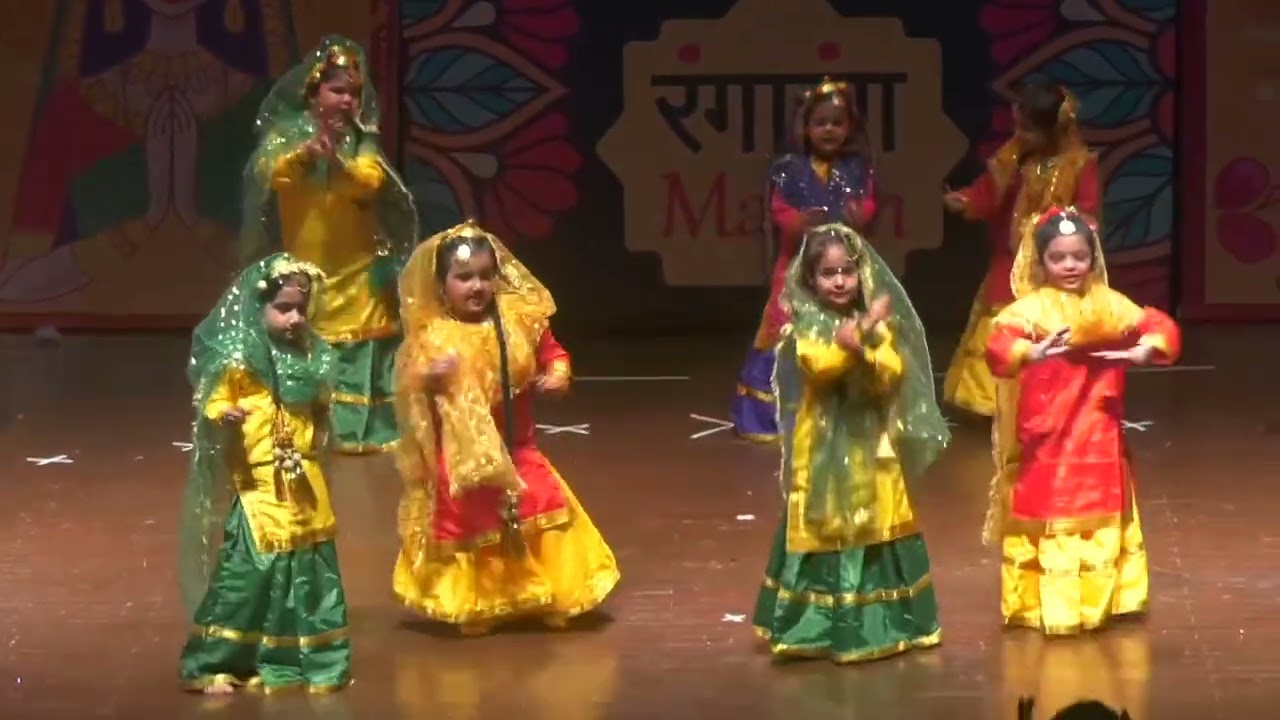 Gidda by little kids ❤️| kala doriya| Annual Day Function.